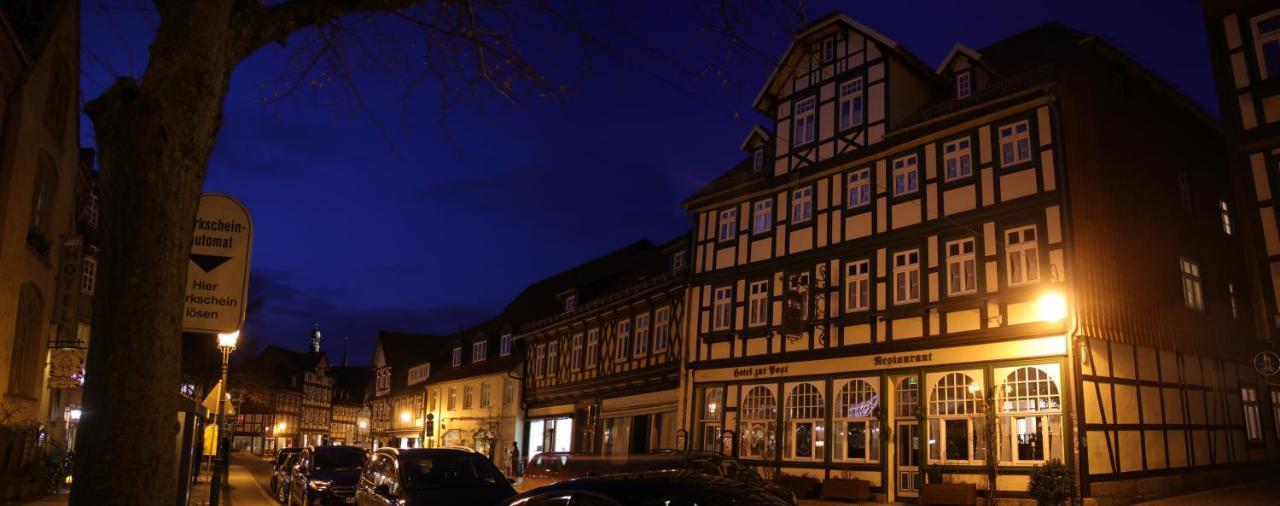 Hotel Garni Zur Post Wernigerode Exterior foto